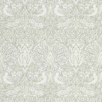 Pure Dove & Rose Blue Grey Wallcovering | William Morris