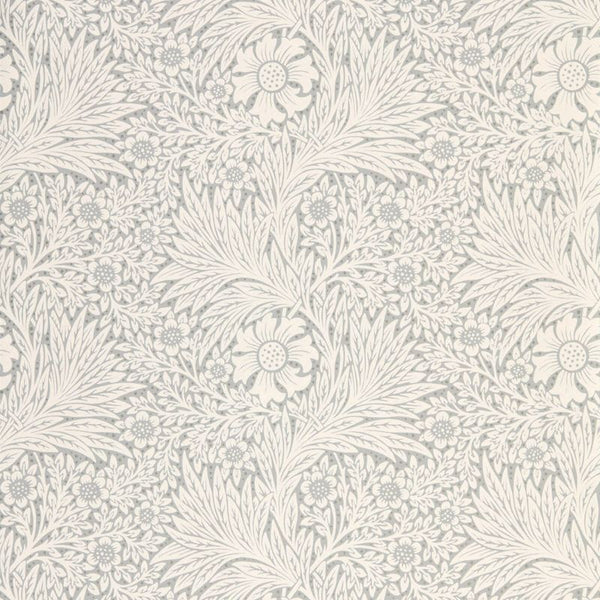 Pure Marigold Grey Cloud Wallcovering | William Morris
