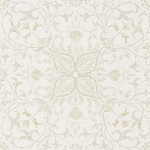 Pure Net Ceiling Linen Ecru Wallcovering | William Morris