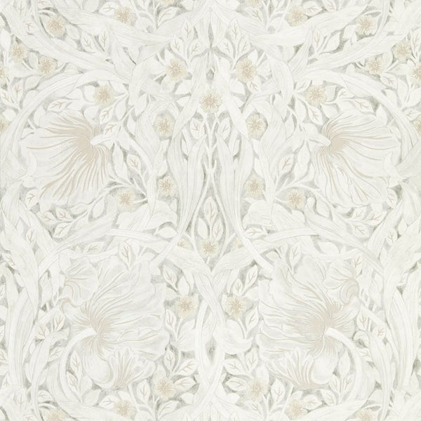 Pure Pimpernel Grey Lightish Wallcovering | William Morris