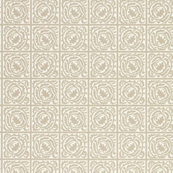 Pure Scroll Gilver Wallcovering | William Morris