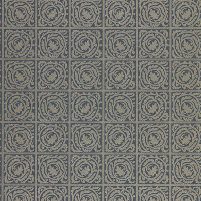 Pure Scroll Ink Wallcovering | William Morris