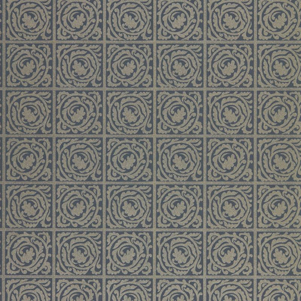 Pure Scroll Ink Wallcovering | William Morris