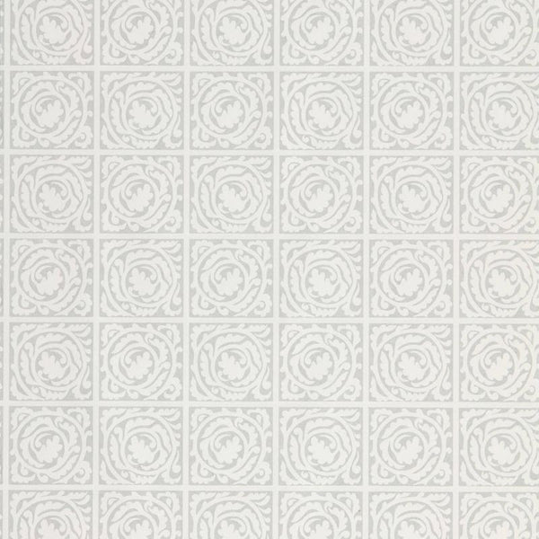 Pure Scroll Grey Lightish Wallcovering | William Morris