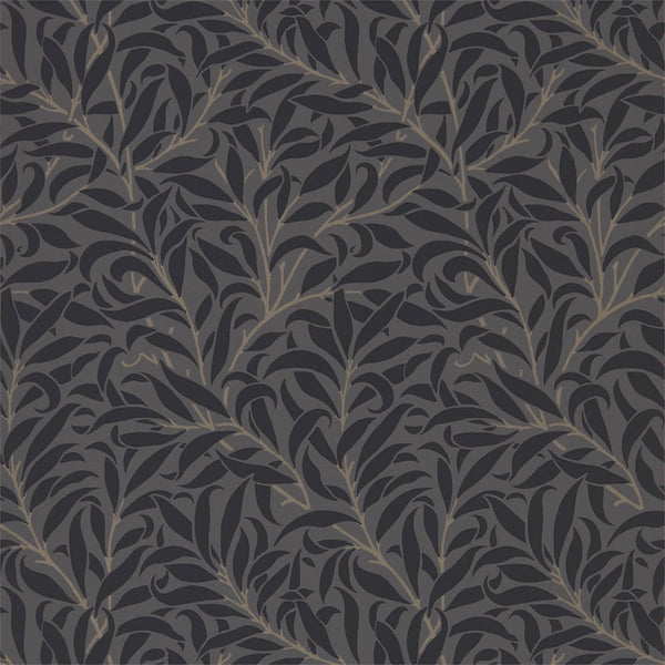 Pure Willow Bough Charcoal/Black | Morris & Co.