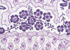 Leopardo II, Purple Lilac on Cotton Sateen