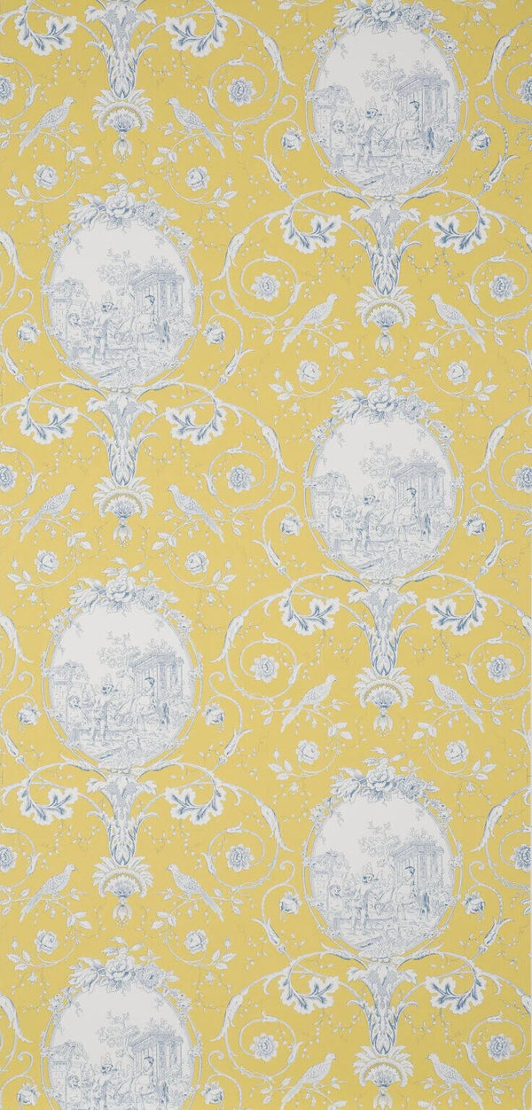 La Fontaine Yellow Blue | Pierre Frey
