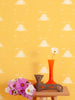 Raindrops Sun Wallcovering | FallingStar Studio