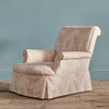 Rajah Paisley, Multi Beige / Neutral on Ivory Linen