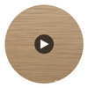 Ramsey Type II Vinyl | Hollywood Wallcoverings Circular Swatch | Hollywood Wallcoverings