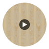 Rangeley Brass New Avalon Stripe Wallcovering Circular Swatch | LA Walls