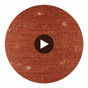 Ratana Grasscloth | Phillipe Romano Circular Swatch | DW