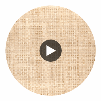 Ravenna Natural Basketweave Grasscloth Wallcovering | Fentucci Circular Swatch | DW
