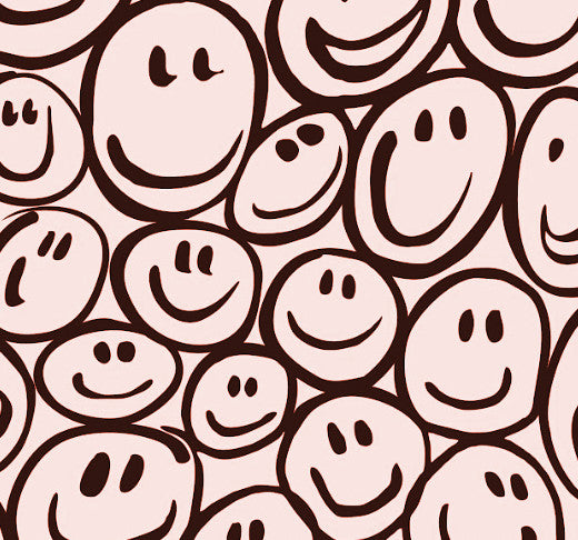 A Happy Smiley Day - 1970's Retro | Architectural Wallcoverings