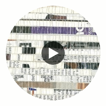 Recyclo Luxury Magazine Recycled Weave | Phillipe Romano Circular Swatch | DW