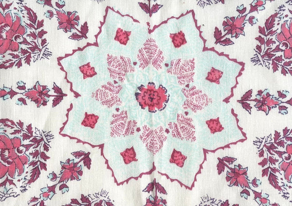 Red Burgundy Purple Turquoise Wallcoverings | Home Couture