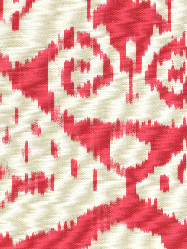 Malaya, Red on Tint Wallcoverings | Quadrille