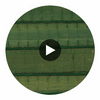 Reeds Drive - Wild Grass | Hollywood Wallcoverings Circular Swatch | Hollywood Wallcoverings