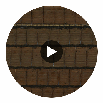 Reeds Drive - Wild Grass | Hollywood Wallcoverings Circular Swatch | Hollywood Wallcoverings
