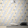 Reflections Lemon Wallpaper - Image 1