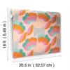 Retro Esme Pink Peel and Stick Wallcovering | Jeffrey Stevens - Image 9