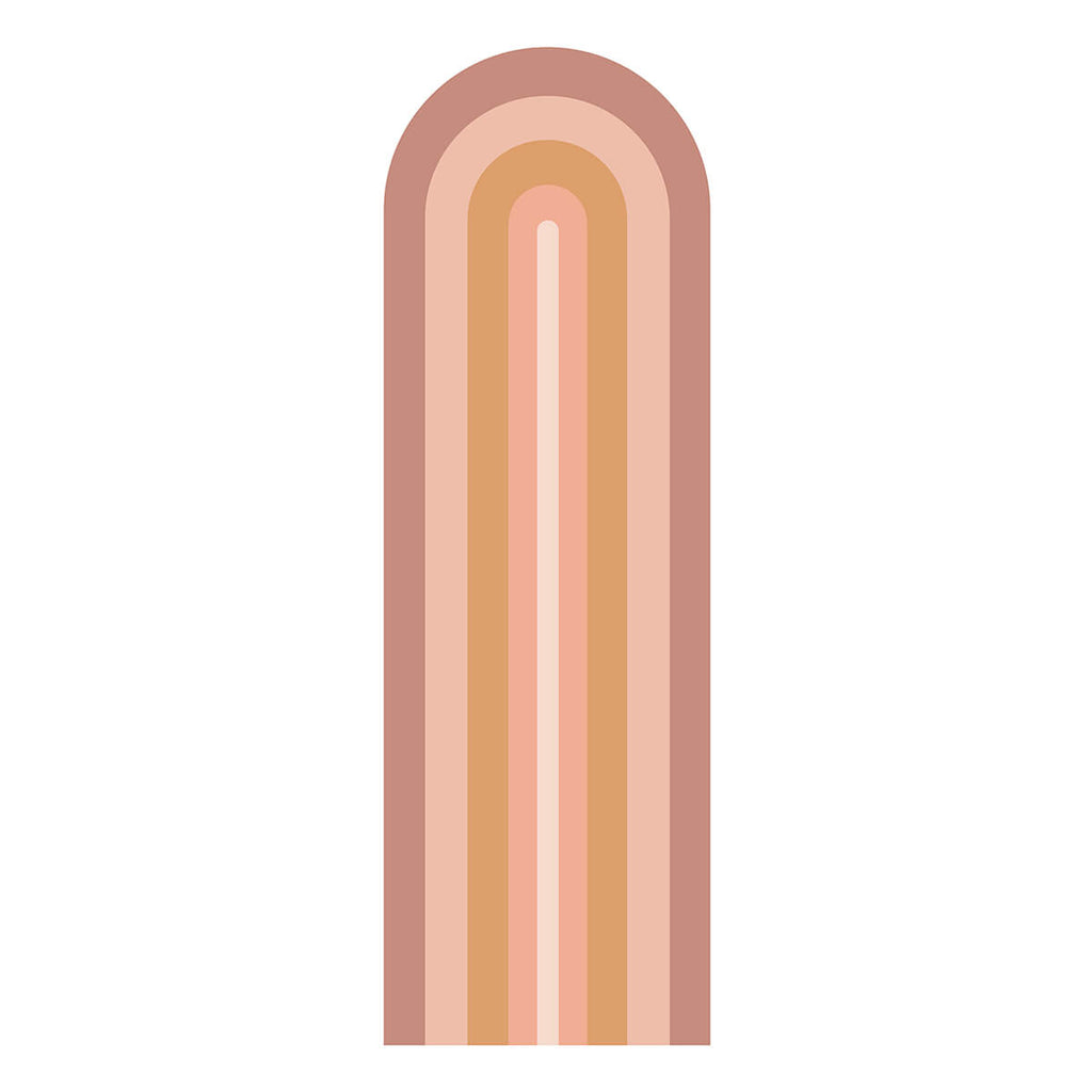 Retro Rainbow Archway Wall Decals | Jeffrey Stevens - Image 2