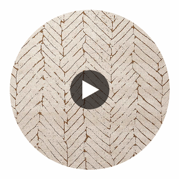 Rhone Durable Vinyl | Hollywood Wallcoverings Circular Swatch | Hollywood Wallcoverings