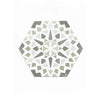 Ribera Peel & Stick Hexagon Floor Tiles | Jeffrey Stevens - Image 1