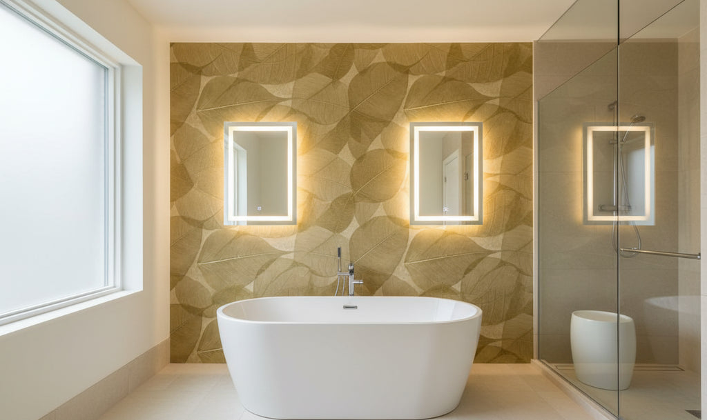 Rika Real Leaf | Phillipe Romano - bathroom room setting
