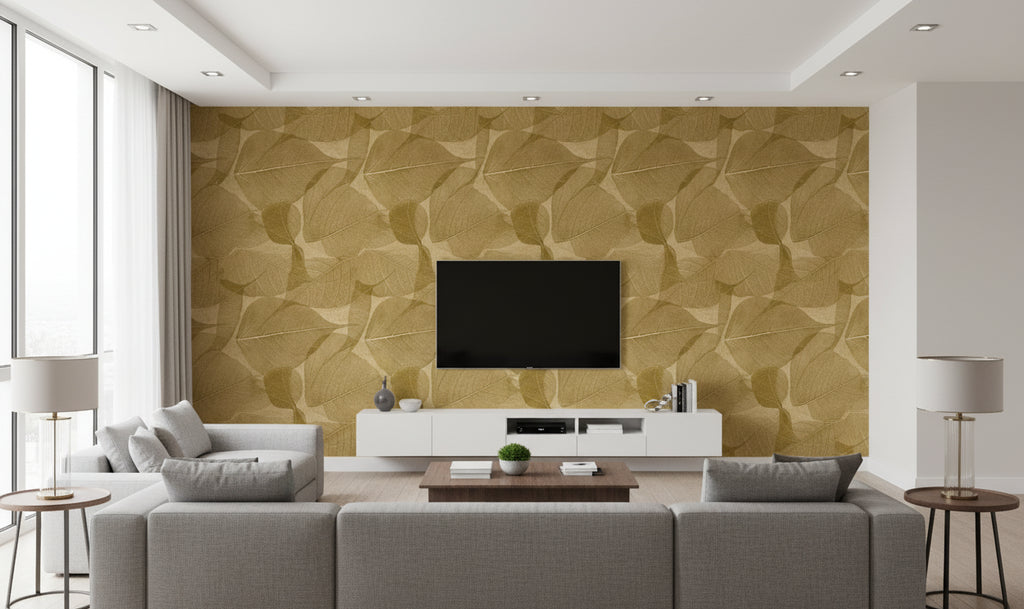 Rika Real Leaf | Phillipe Romano - living room room setting