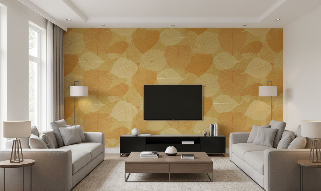 Rika Real Leaf | Phillipe Romano - living room room setting