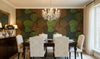Rika Real Leaf | Phillipe Romano - dining room room setting
