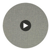 Riverside Faux Linen | Hollywood Wallcoverings Circular Swatch | Hollywood Wallcoverings