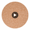 Riviera with Surface Stick - Faux Metal Self Adhesive Circular Swatch | Surface Stick