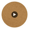 Rivington Rice Paper Durable Vinyl | Hollywood Wallcoverings Circular Swatch | Hollywood Wallcoverings