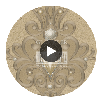 Rocheforte | Hollywood Wallcoverings Circular Swatch | Hollywood Wallcoverings