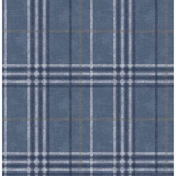 Rockefeller Navy Plaid | Jeffrey Stevens - Image 2