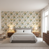 Althea Cotton P Citron - Bedroom Room Setting | Kravet