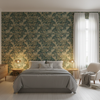 Mansfield Linen Larkspu — Bedroom Room Setting