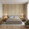 Indian Zag Taupe — Bedroom Room Setting