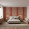 Indian Zag Paprika — Bedroom Room Setting