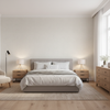 Dublin Linen White — Bedroom Room Setting