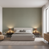 Dublin Linen sage green — Bedroom Room Setting