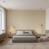 Dublin Linen Pebble — Bedroom Room Setting