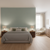 Dublin Linen Seamist — Bedroom Room Setting