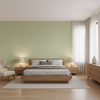 Dublin Linen sage green — Bedroom Room Setting