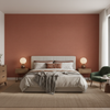 Dublin Linen rust — Bedroom Room Setting