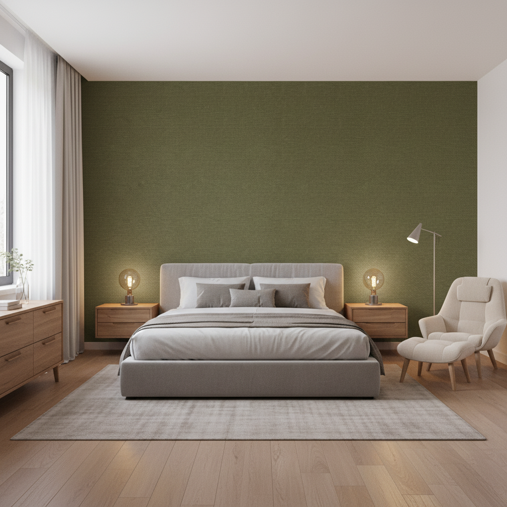 Dublin Linen Bamboo — Bedroom Room Setting