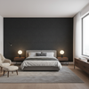Dublin Linen Black — Bedroom Room Setting