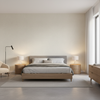Watermill Linen ivory — Bedroom Room Setting